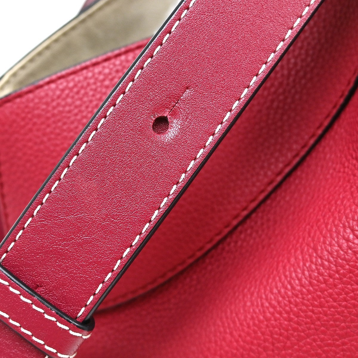 Loewe Hammock Leather Pink Leather Handbag (Pre-Owned)