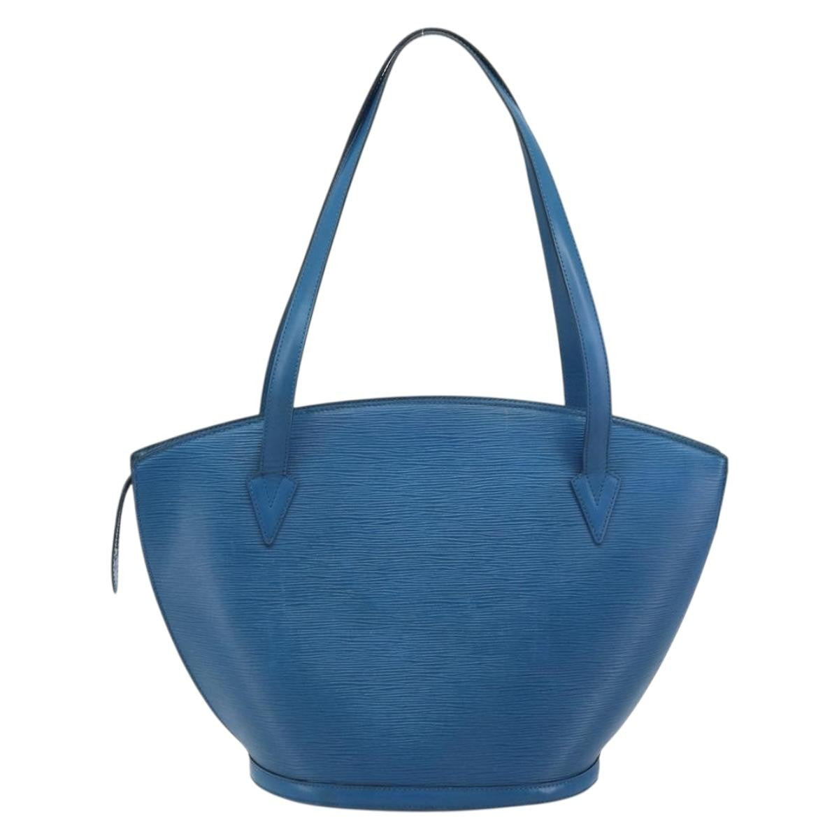 Louis Vuitton Saint Jacques Epi Leather Blue Leather Shoulder Bag Bag (Pre-Owned)