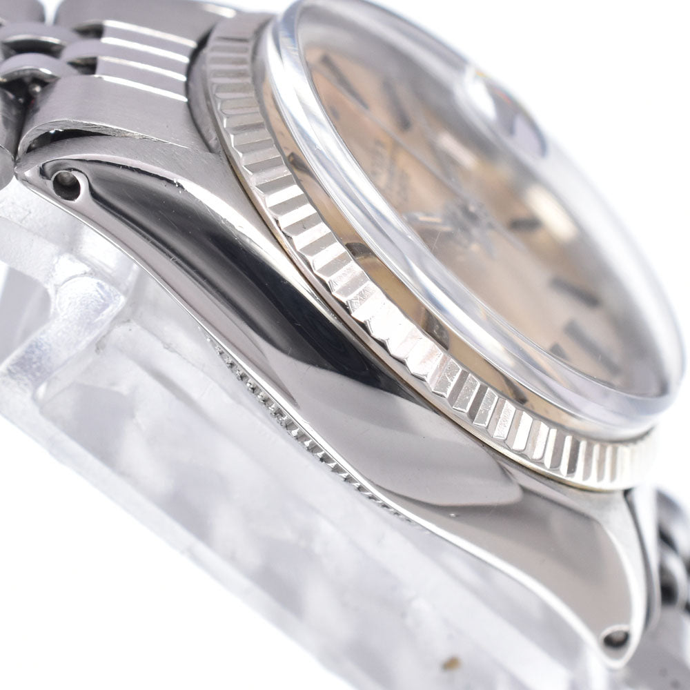 Rolex Oyster Perpetual Date Automatic Stainless Steel And White Gold Watch (Pre-Owned)