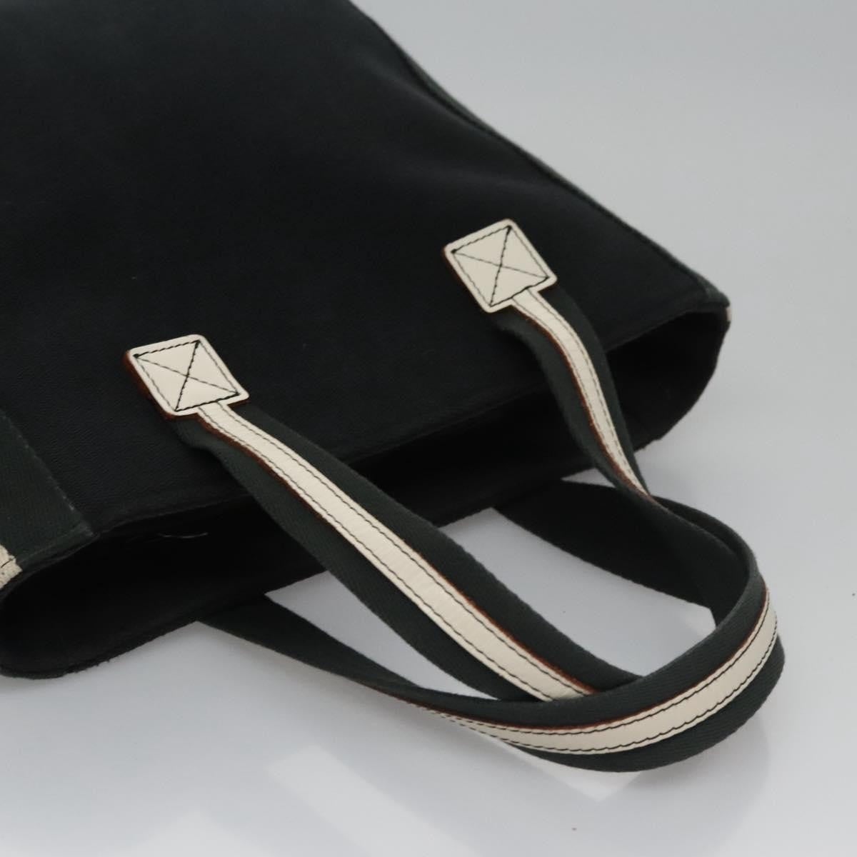 Burberry Blue Label Canvas Black Canvas Tote Bag Bag (Pre-Owned)