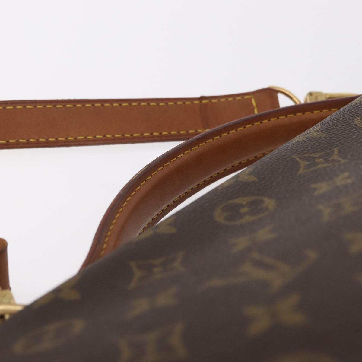 Louis Vuitton Beverly Monogram Canvas Brown Canvas Briefcase Bag (Pre-Owned)