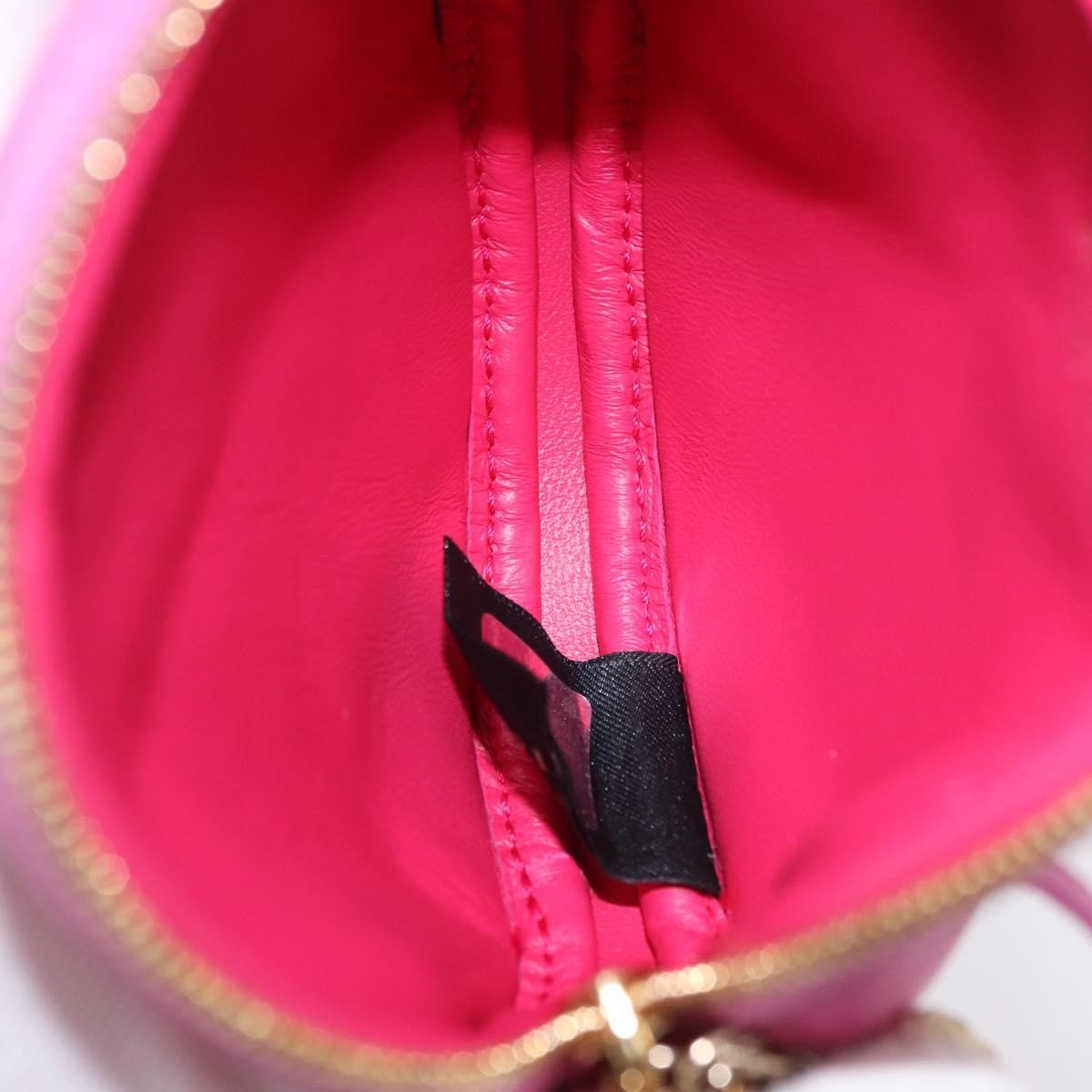 Bvlgari Shoulder Leather Pink Leather Shoulder Bag Bag (Pre-Owned)