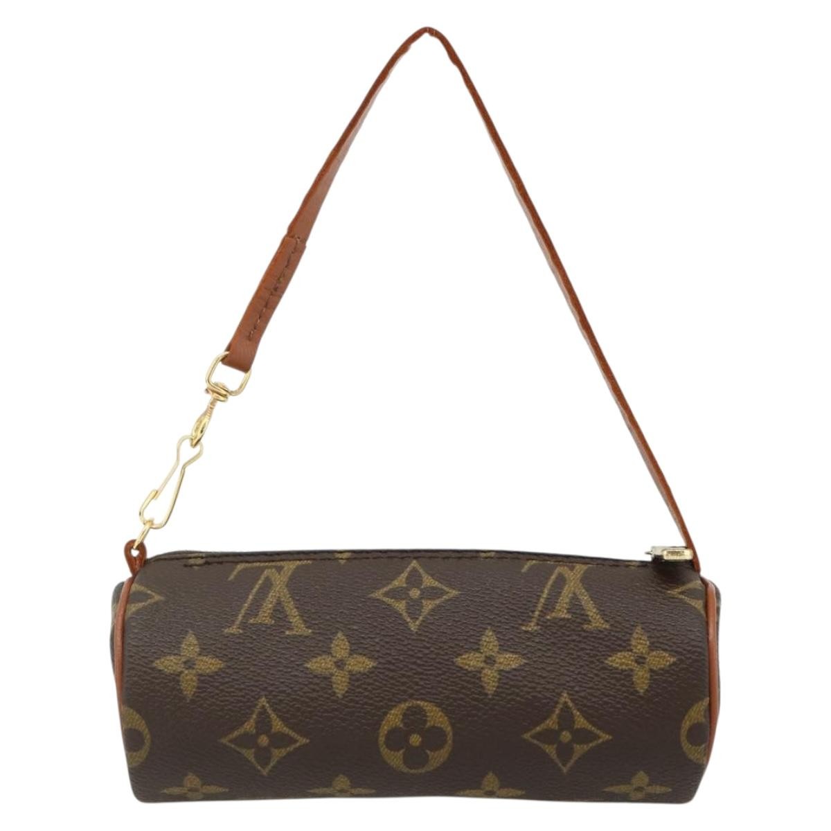 Louis Vuitton Papillon Pochette Monogram Canvas Brown Canvas Clutche & Pouche Bag (Pre-Owned)