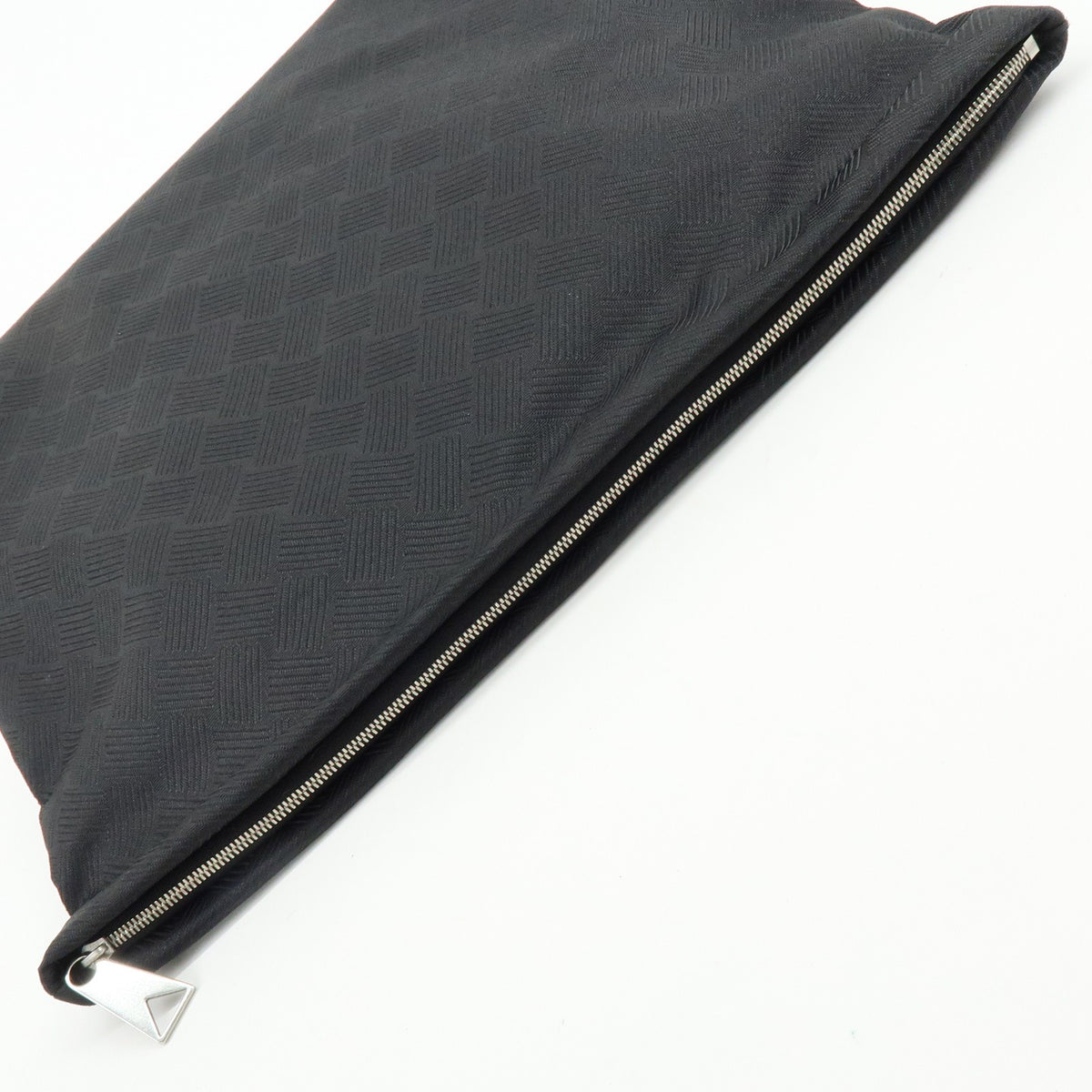 Bottega Veneta Vintage Clutch Nylon Black Nylon Clutche & Pouche Bag (Pre-Owned)