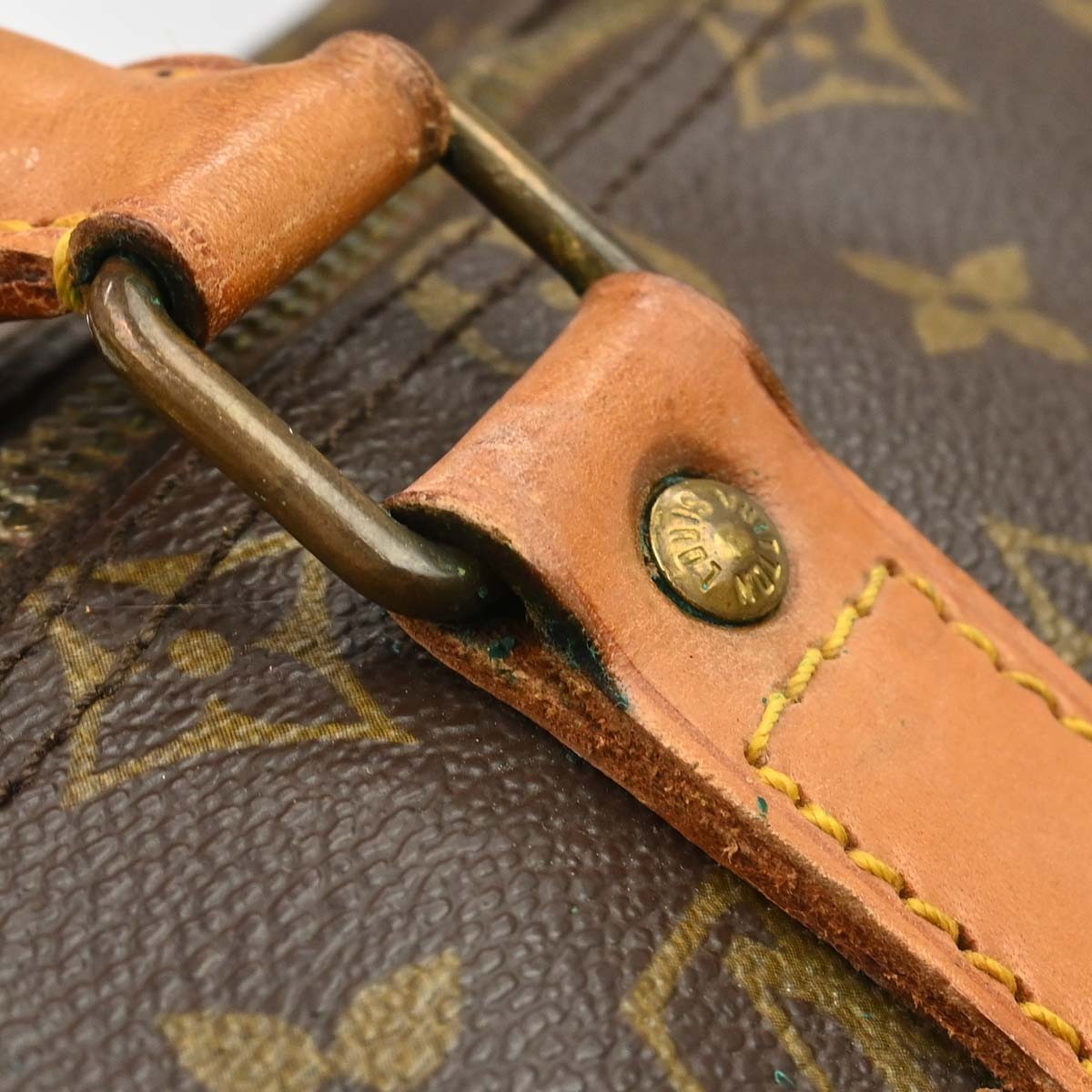 Louis Vuitton Keepall Monogram Canvas Brown Canvas Travel Bag Bag (Pre-Owned)