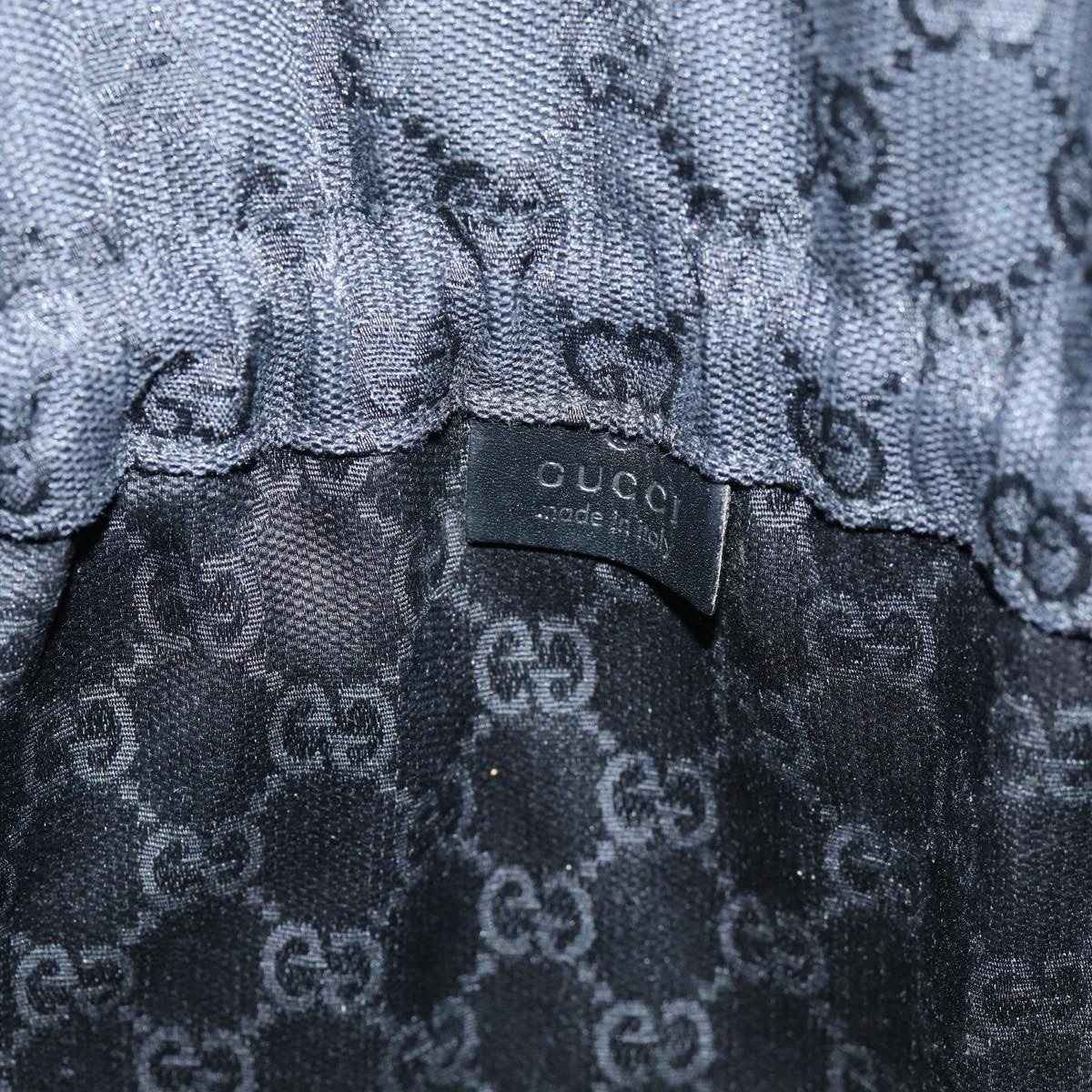 Gucci Gg Canvas Canvas Black Canvas Clutche & Pouche Bag (Pre-Owned)