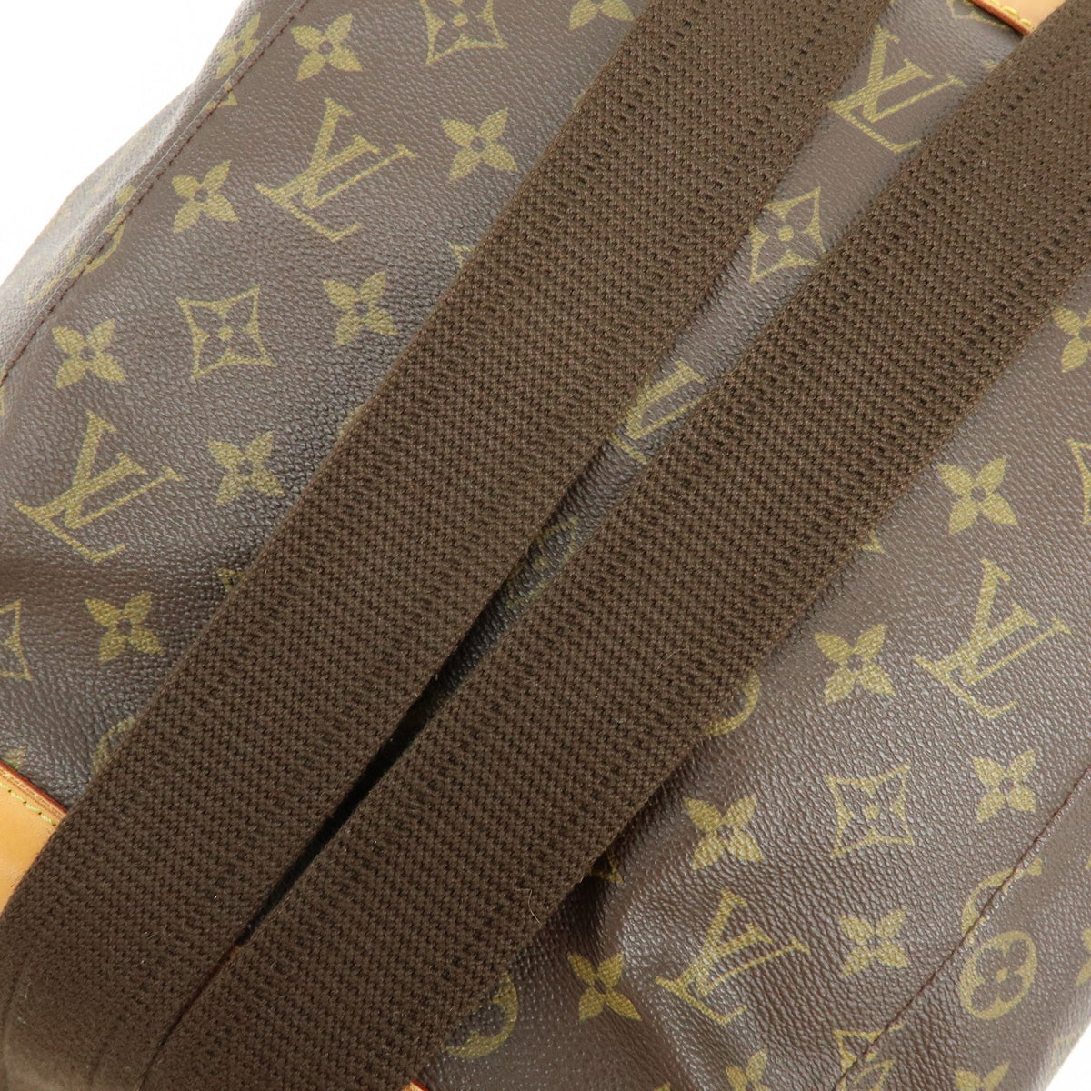 Louis Vuitton Vintage Montsouris Monogram Canvas Brown Canvas Backpack Bag (Pre-Owned)