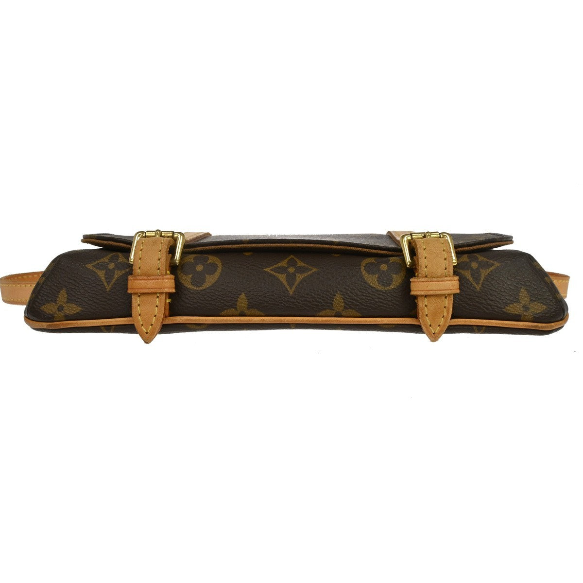 Louis Vuitton Marelle Waist Monogram Canvas Brown Canvas Clutche & Pouche Bag (Pre-Owned)