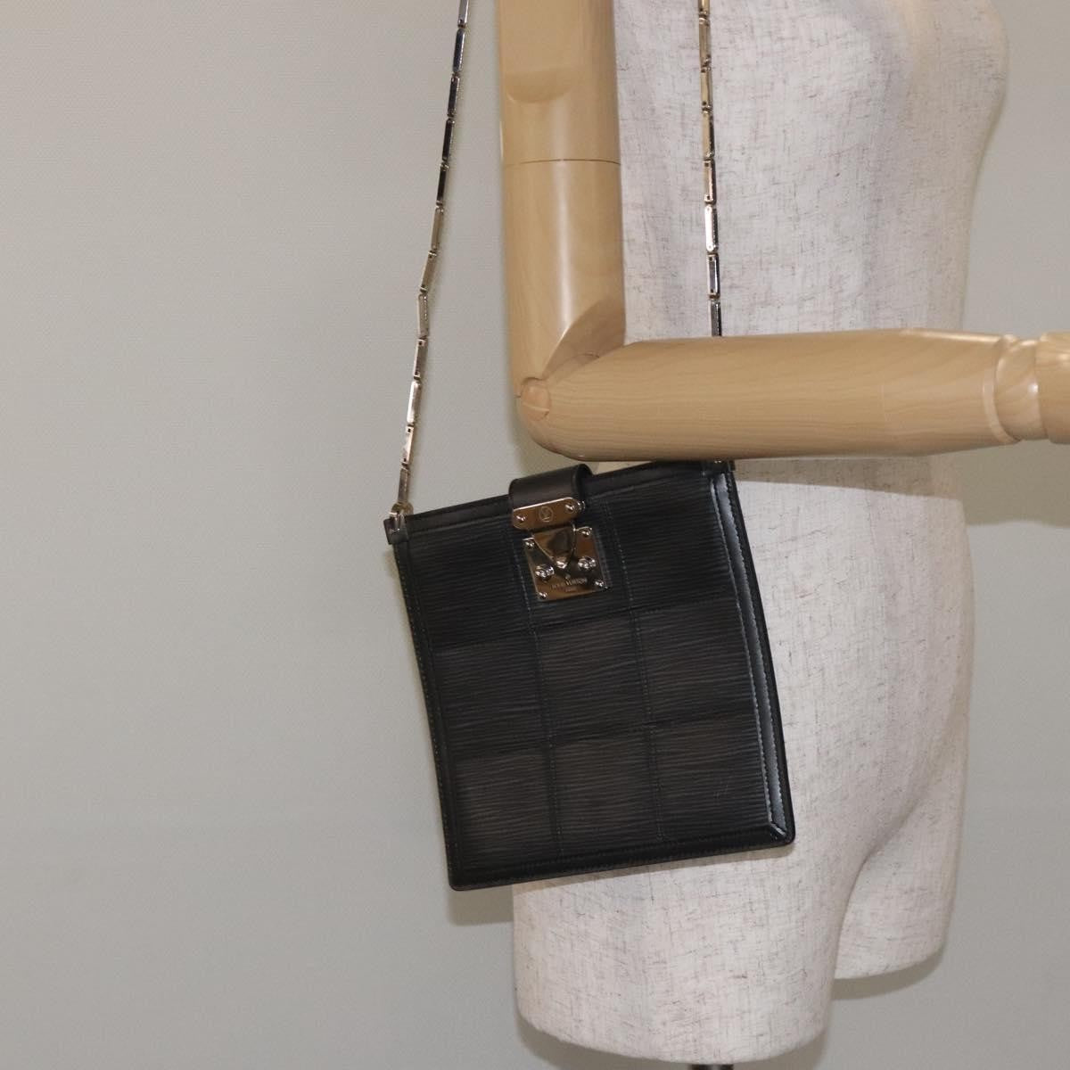 Louis Vuitton Mojito Stretch Epi Leather Black Leather Shoulder Bag Bag (Pre-Owned)