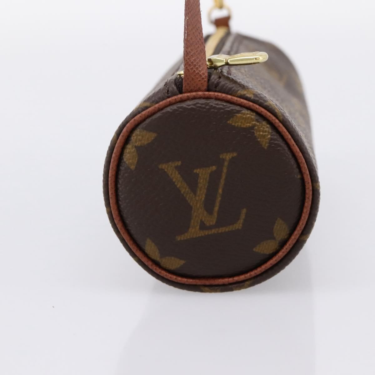 Louis Vuitton Papillon Pochette Monogram Canvas Brown Canvas Clutche & Pouche Bag (Pre-Owned)