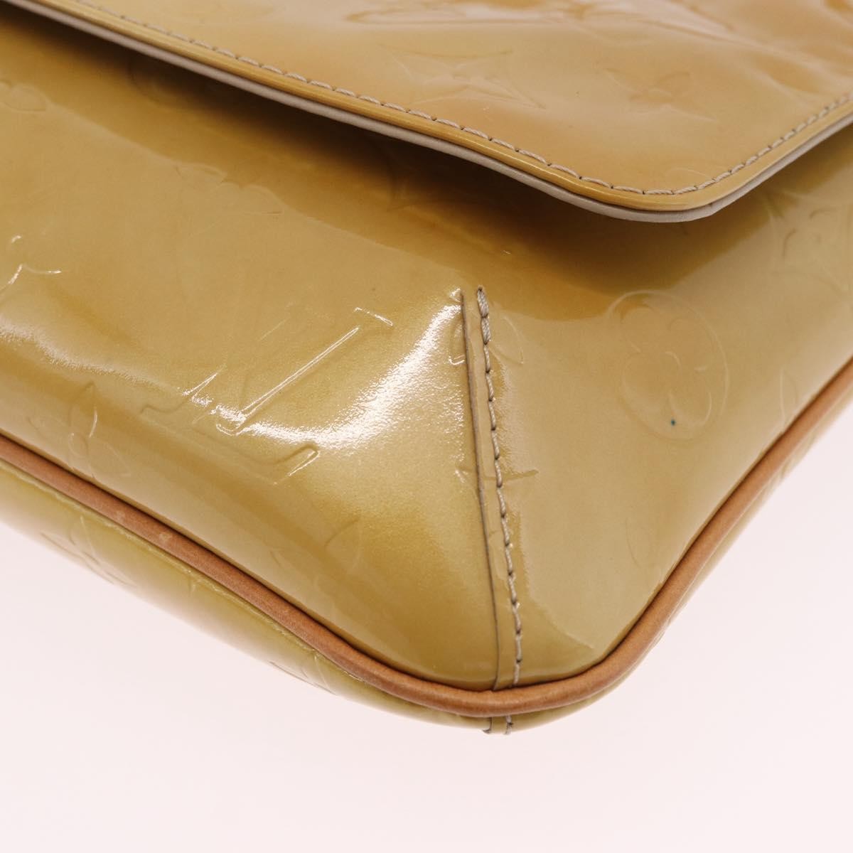 Louis Vuitton Thompson Street Monogram Vernis Yellow Patent_Leather Shoulder Bag Bag (Pre-Owned)