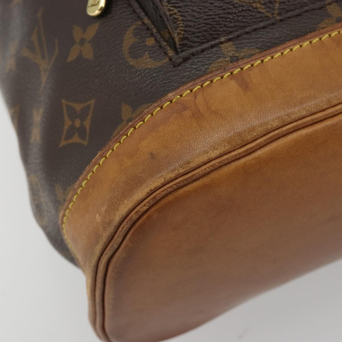 Louis Vuitton Vintage Montsouris Monogram Canvas Brown Canvas Backpack Bag (Pre-Owned)
