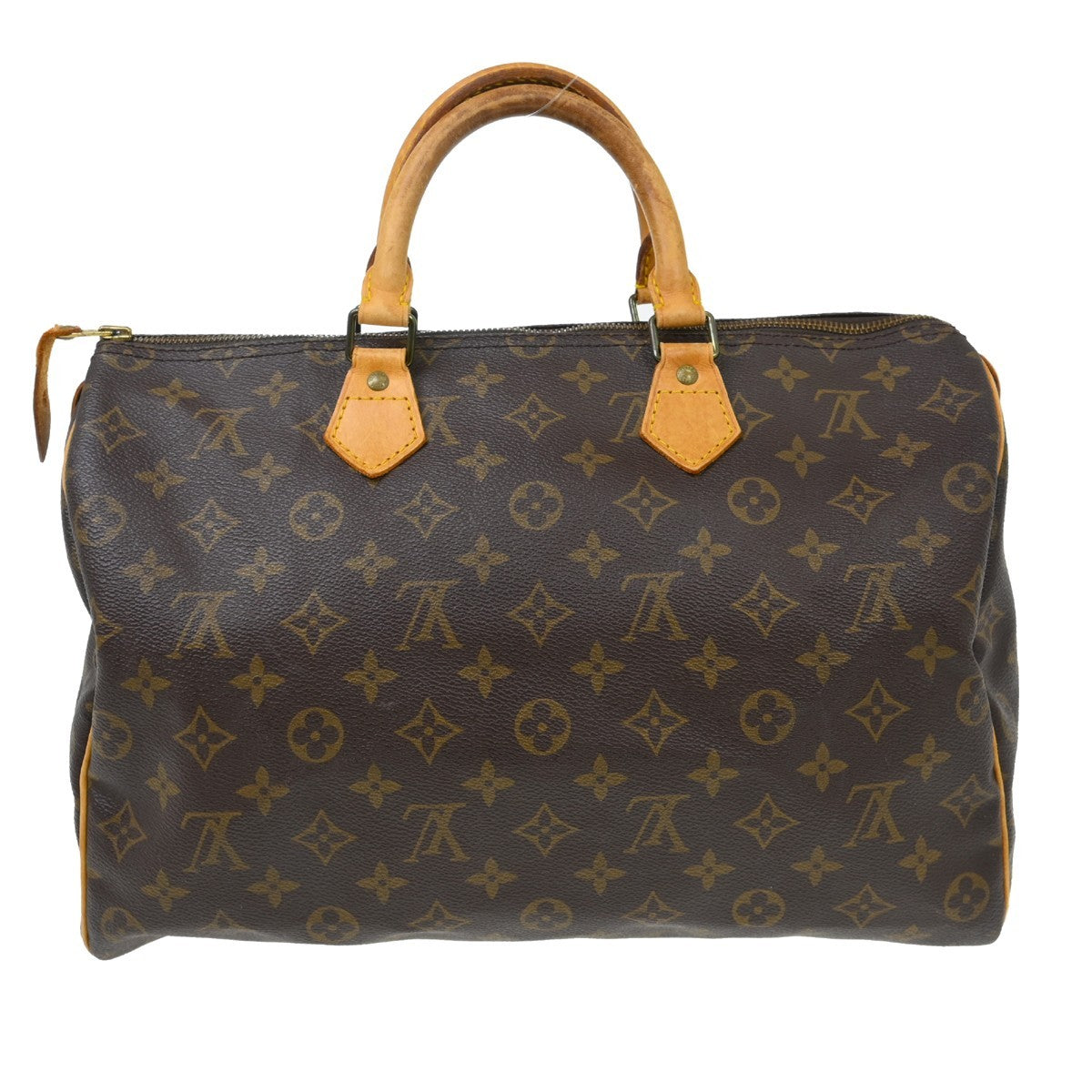 Louis Vuitton Speedy Monogram Canvas Brown Canvas Handbag (Pre-Owned)