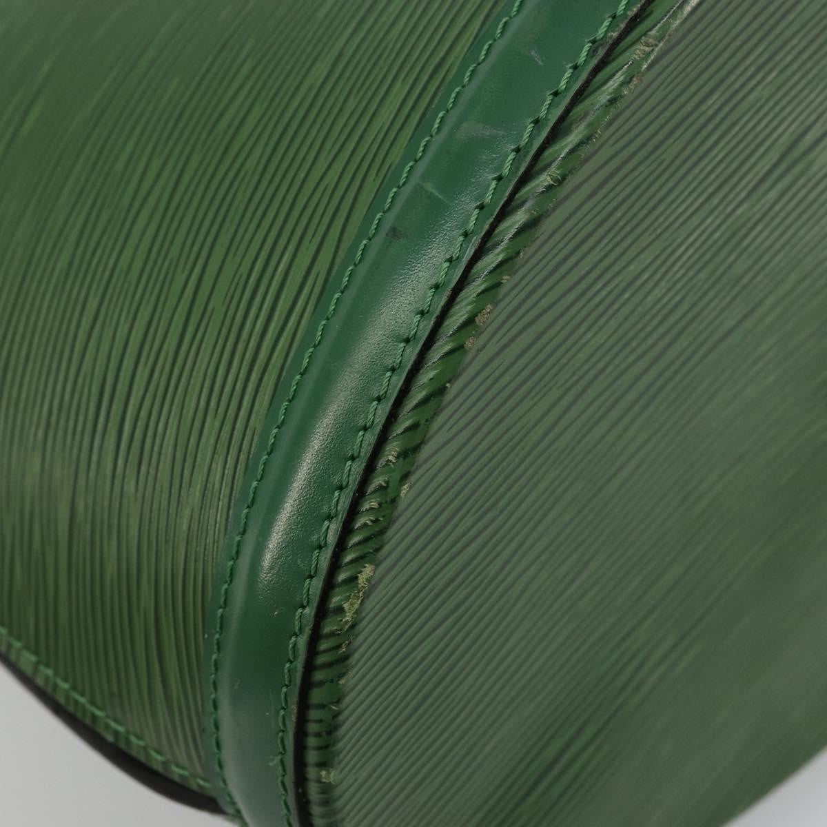 Louis Vuitton Cluny Epi Leather Green Leather Shoulder Bag Bag (Pre-Owned)