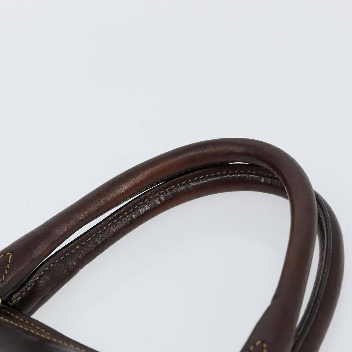 Fendi Vintage Zip Tote Zucca Canvas Brown Canvas Tote Bag Bag (Pre-Owned)