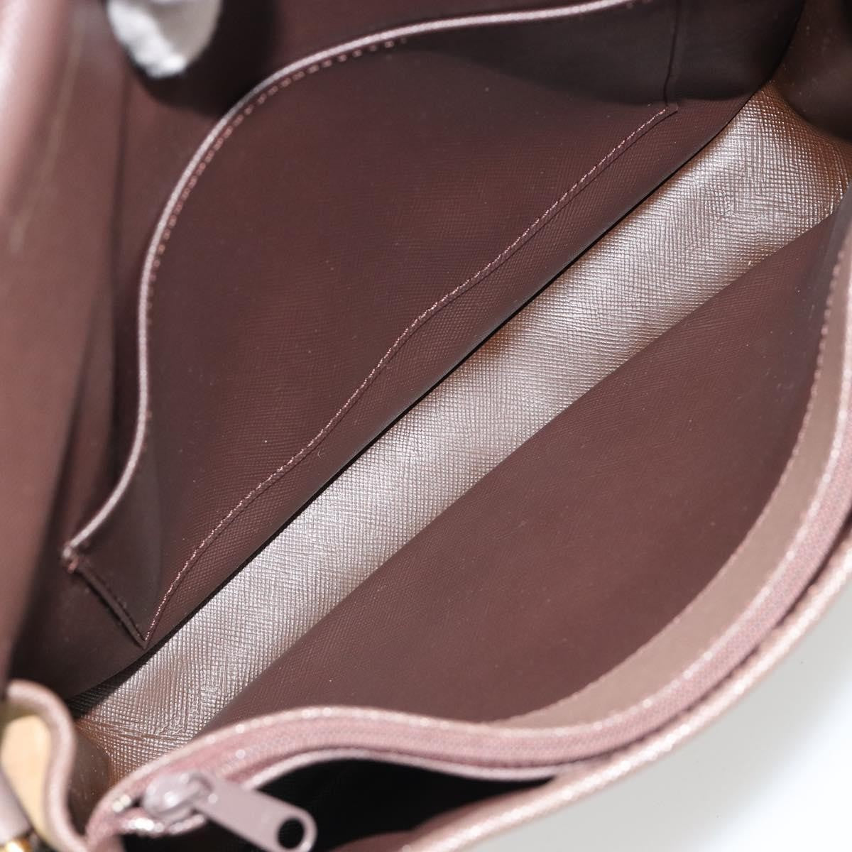 Burberry Nova Check Canvas And Leather Brown Canvas Handbag (Pre-Owned)