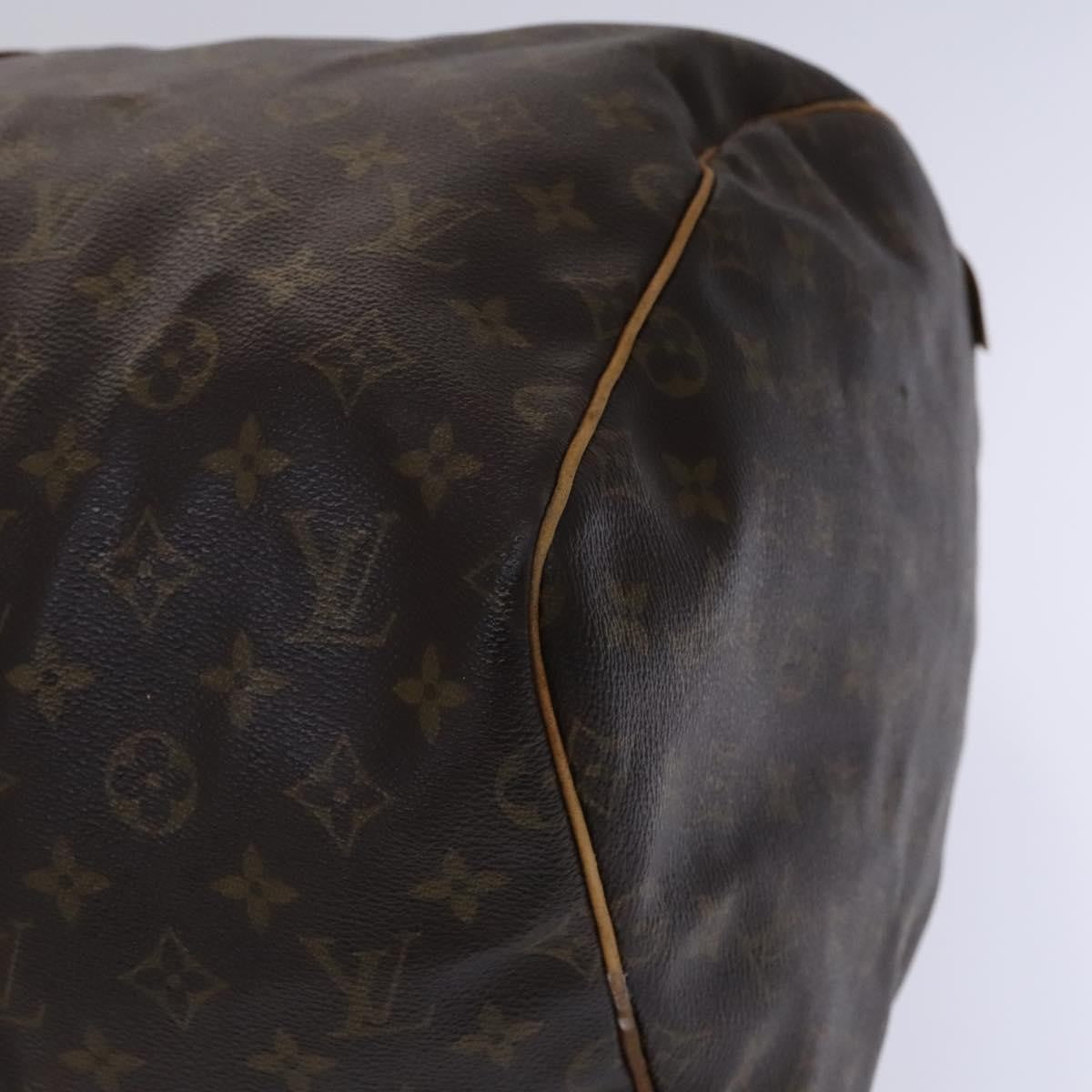 Louis Vuitton Keepall Monogram Canvas Brown Canvas Travel Bag Bag (Pre-Owned)