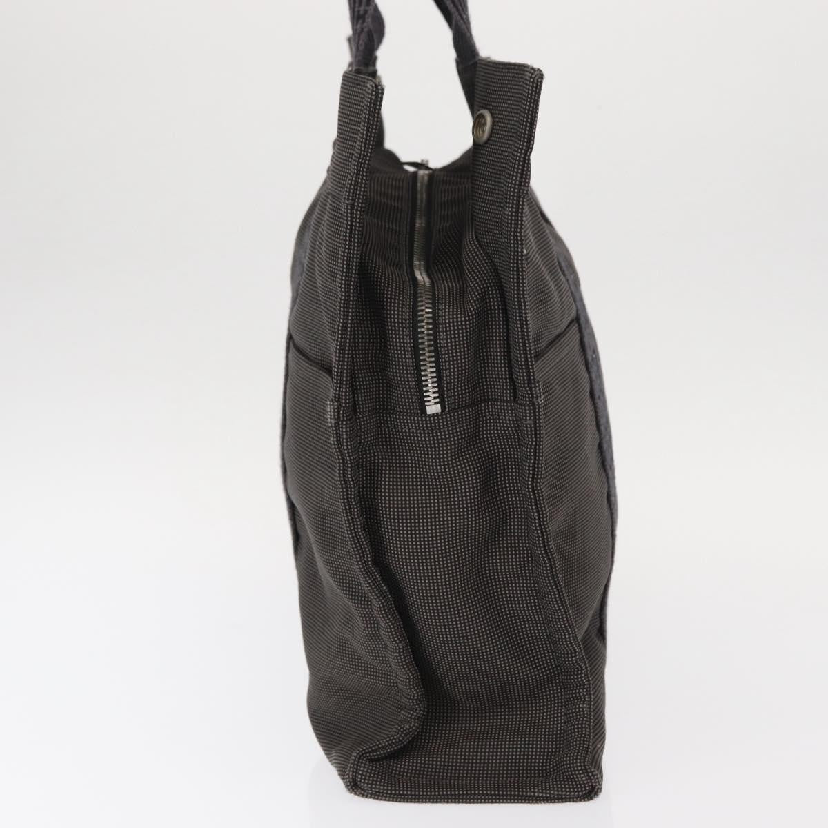 Hermes Fourre-Tout Herline Fourre-Tout Herline Gray Canvas Tote Bag Bag (Pre-Owned)