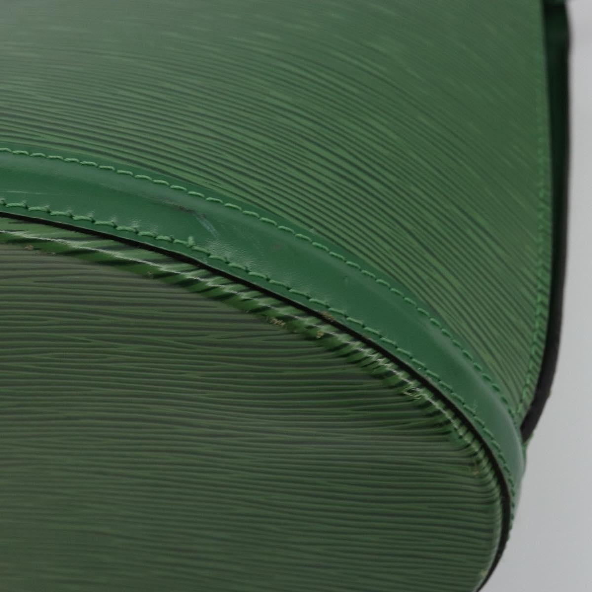 Louis Vuitton Cluny Epi Leather Green Leather Shoulder Bag Bag (Pre-Owned)