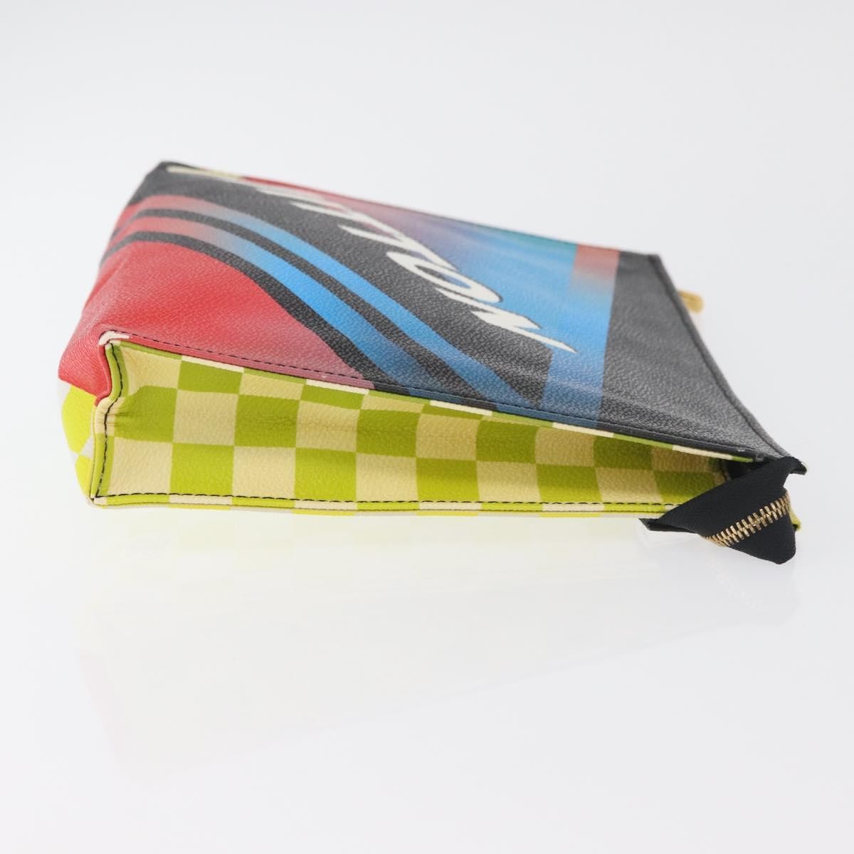 Louis Vuitton Toiletry Limited Edition Race Print Canvas Multicolour Canvas Clutche & Pouche Bag (Pre-Owned)
