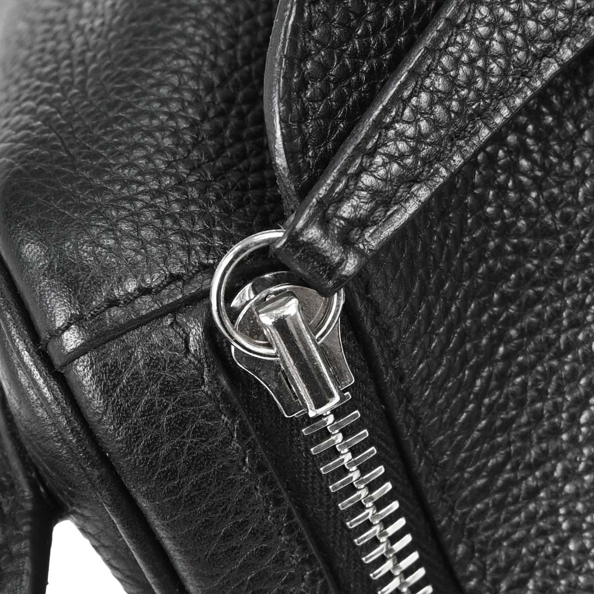 Hermes Lindy Clemence Black Leather Shoulder Bag Bag (Pre-Owned)