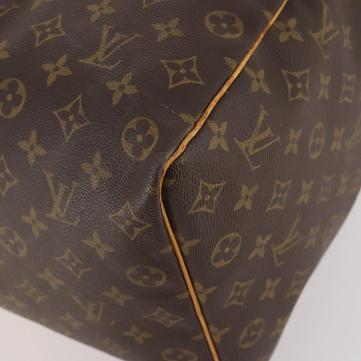 Louis Vuitton Keepall Monogram Canvas Brown Canvas Travel Bag Bag (Pre-Owned)