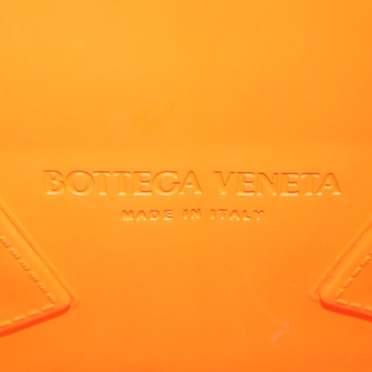 Bottega Veneta Arco Rubber Orange Rubber Tote Bag Bag (Pre-Owned)