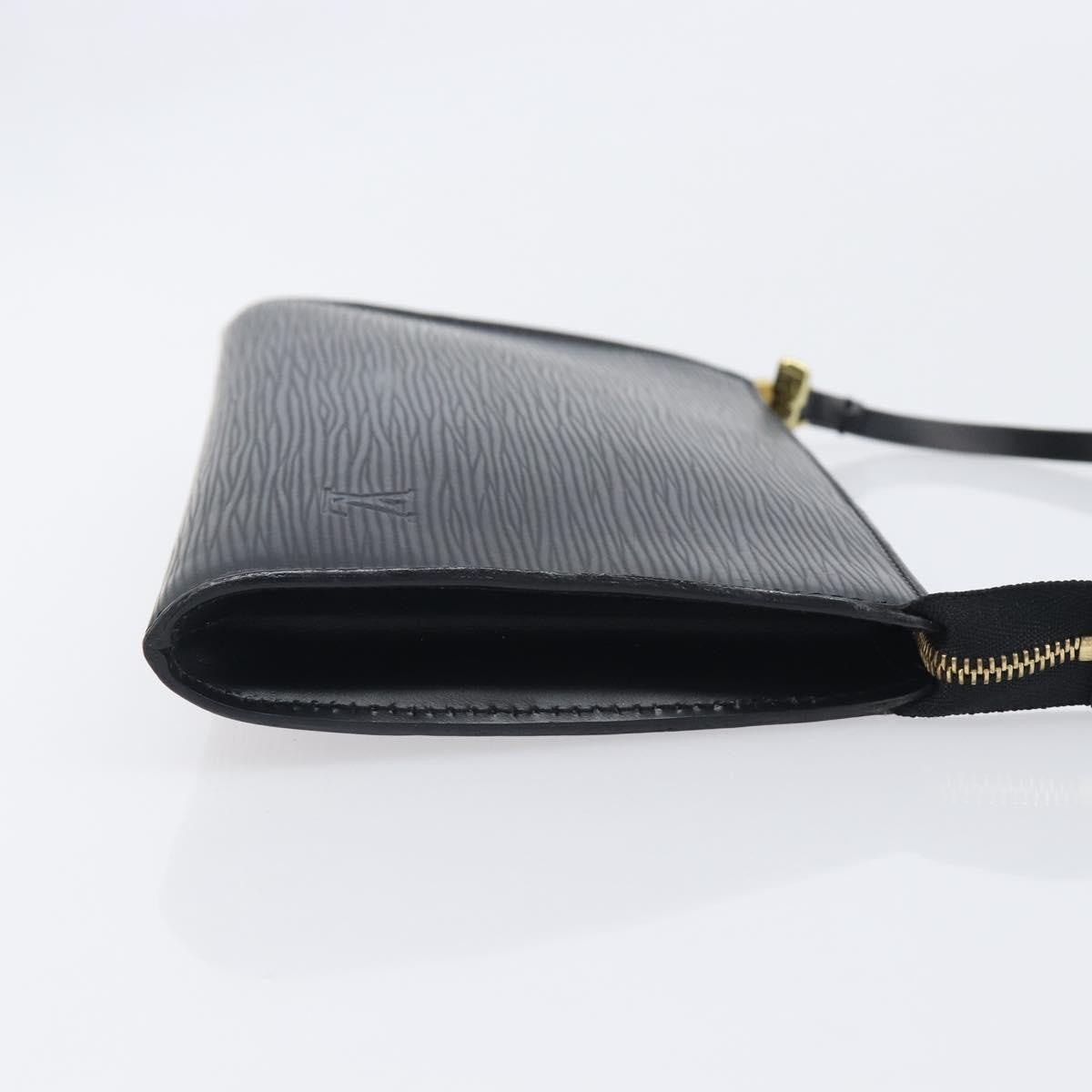 Louis Vuitton Pochette Accessoires Epi Leather Black Leather Clutche & Pouche Bag (Pre-Owned)