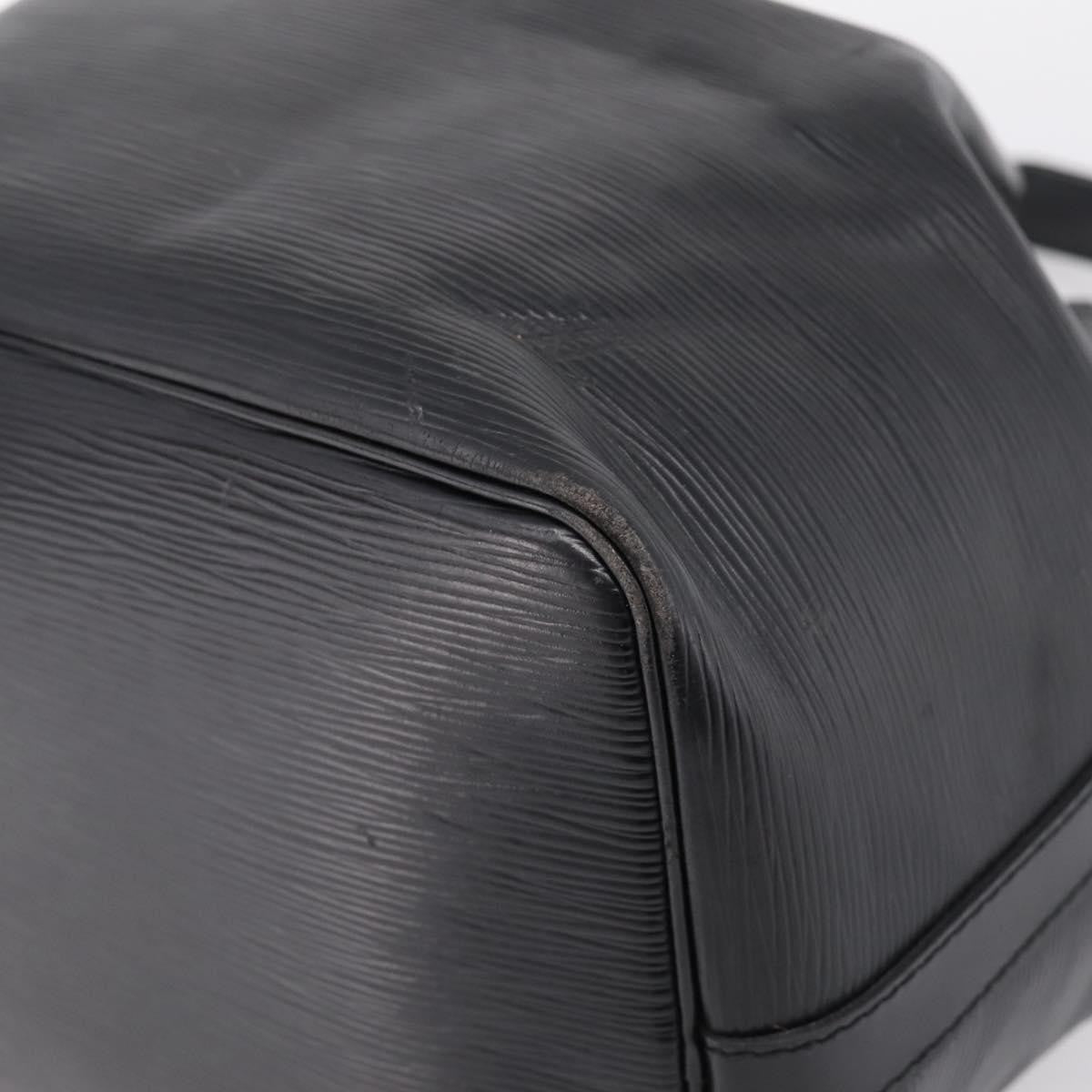 Louis Vuitton Petit Noe Epi Leather Black Leather Shoulder Bag Bag (Pre-Owned)