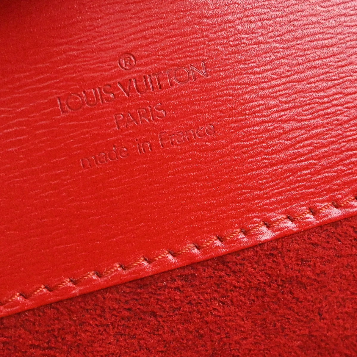 Louis Vuitton Cluny Epi Red Leather Shoulder Bag Bag (Pre-Owned)