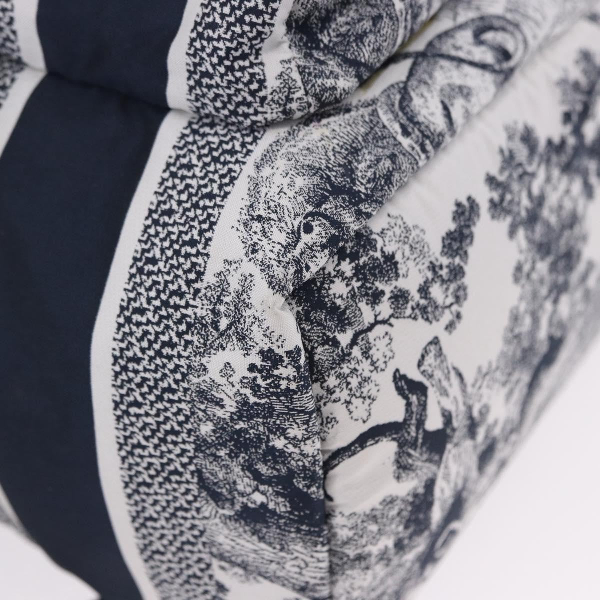 Christian Dior Toile De Jouy Travel Technical Fabric Navy Nylon Backpack Bag (Pre-Owned)