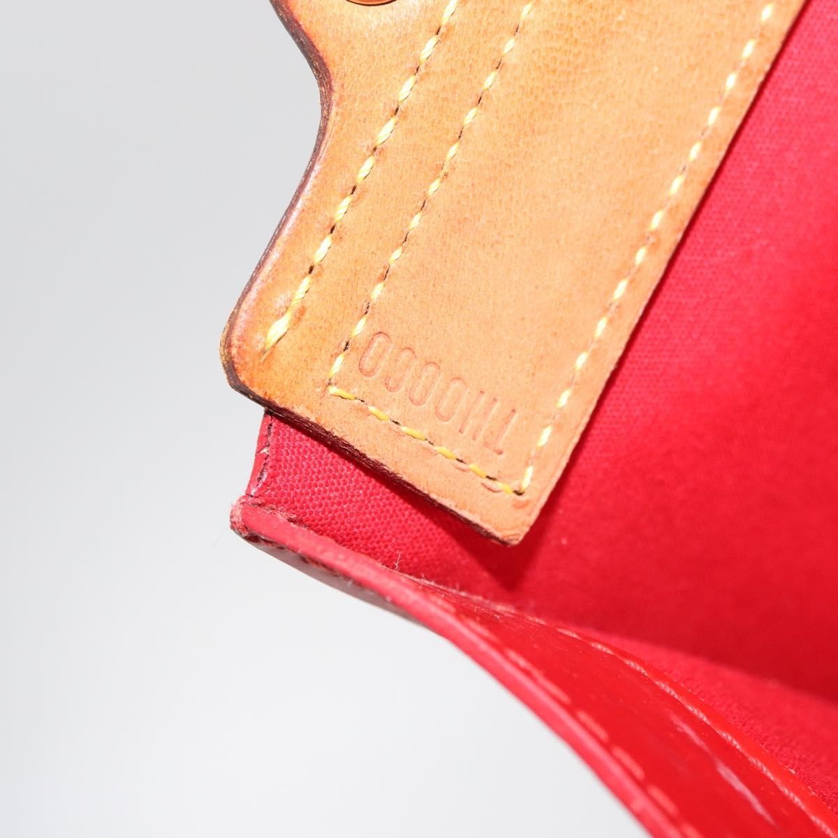 Louis Vuitton Stanton Monogram Vernis Red Patent_Leather Tote Bag Bag (Pre-Owned)