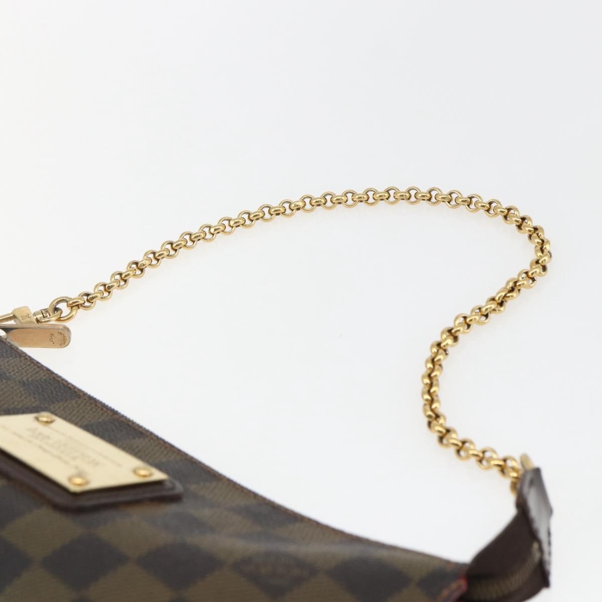 Louis Vuitton Sophie Damier Ebene Brown Canvas Clutche & Pouche Bag (Pre-Owned)