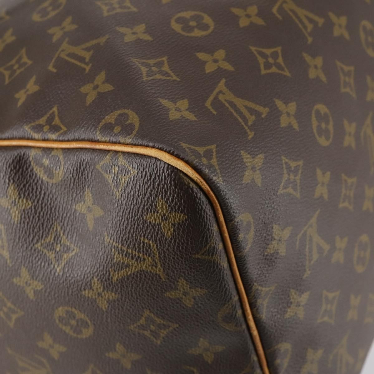 Louis Vuitton Keepall Monogram Canvas Brown Canvas Travel Bag Bag (Pre-Owned)