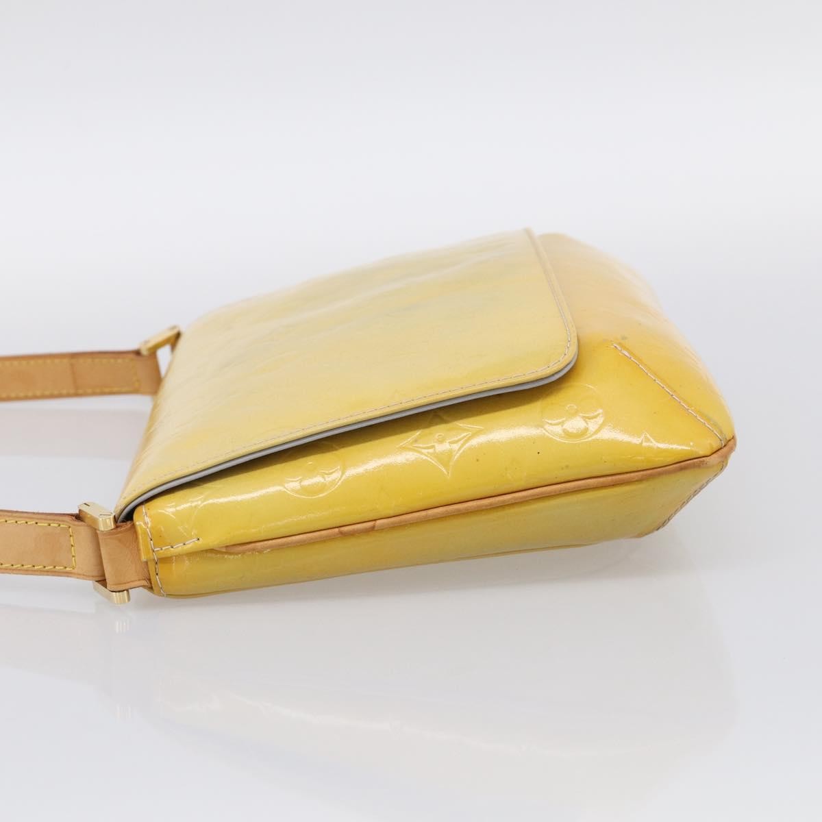 Louis Vuitton Thompson Street Monogram Vernis Yellow Patent_Leather Shoulder Bag Bag (Pre-Owned)