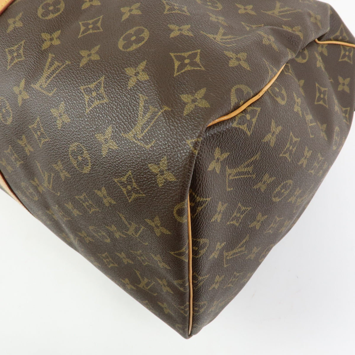 Louis Vuitton Keepall Monogram Canvas Brown Canvas Travel Bag Bag (Pre-Owned)