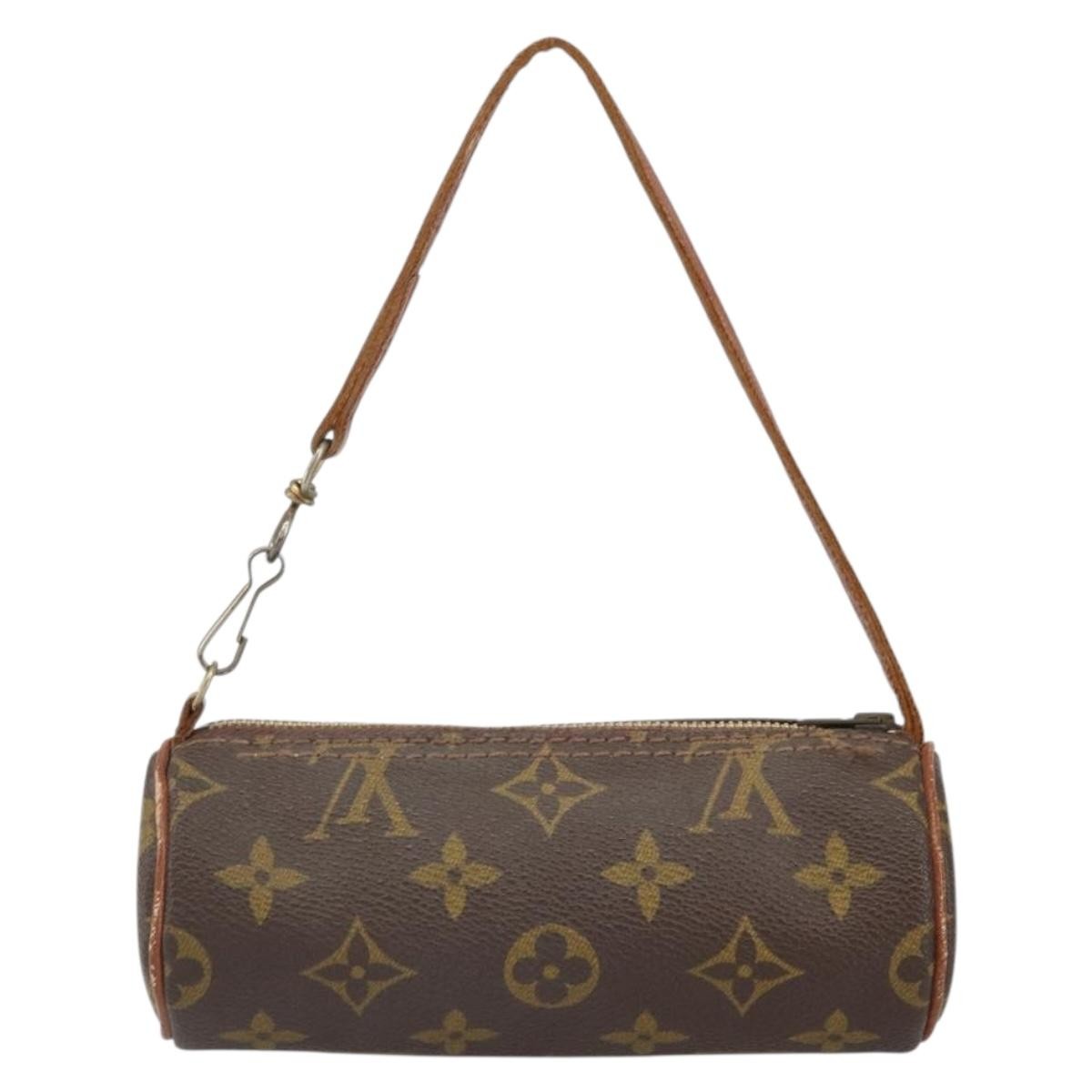 Louis Vuitton Papillon Pochette Monogram Canvas Brown Canvas Clutche & Pouche Bag (Pre-Owned)