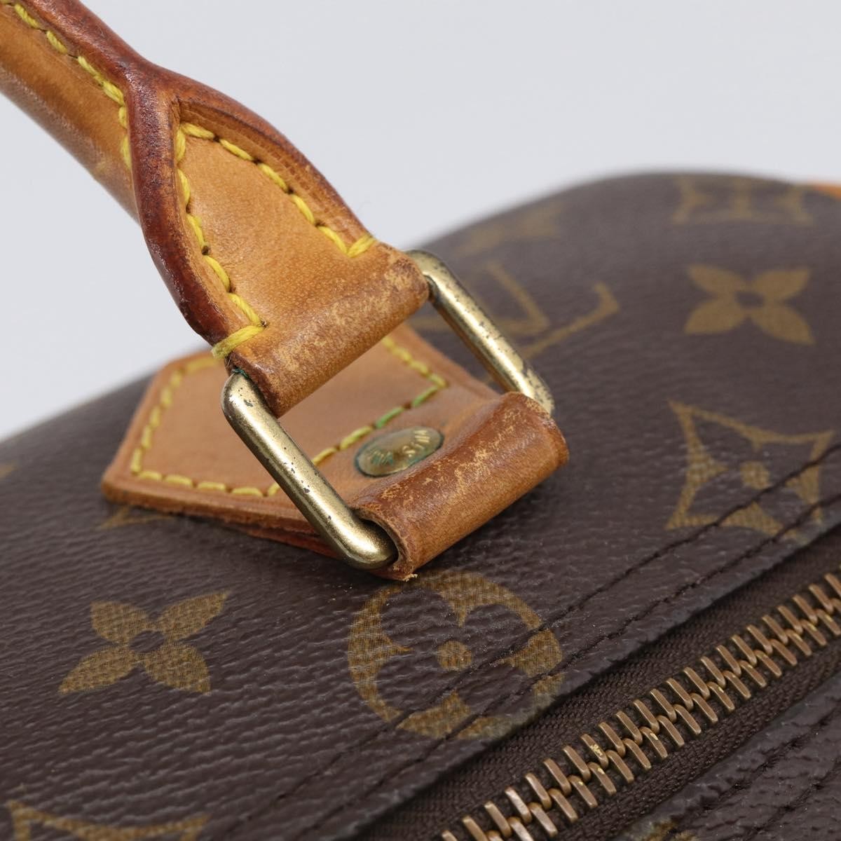 Louis Vuitton Speedy Monogram Canvas Brown Canvas Handbag (Pre-Owned)