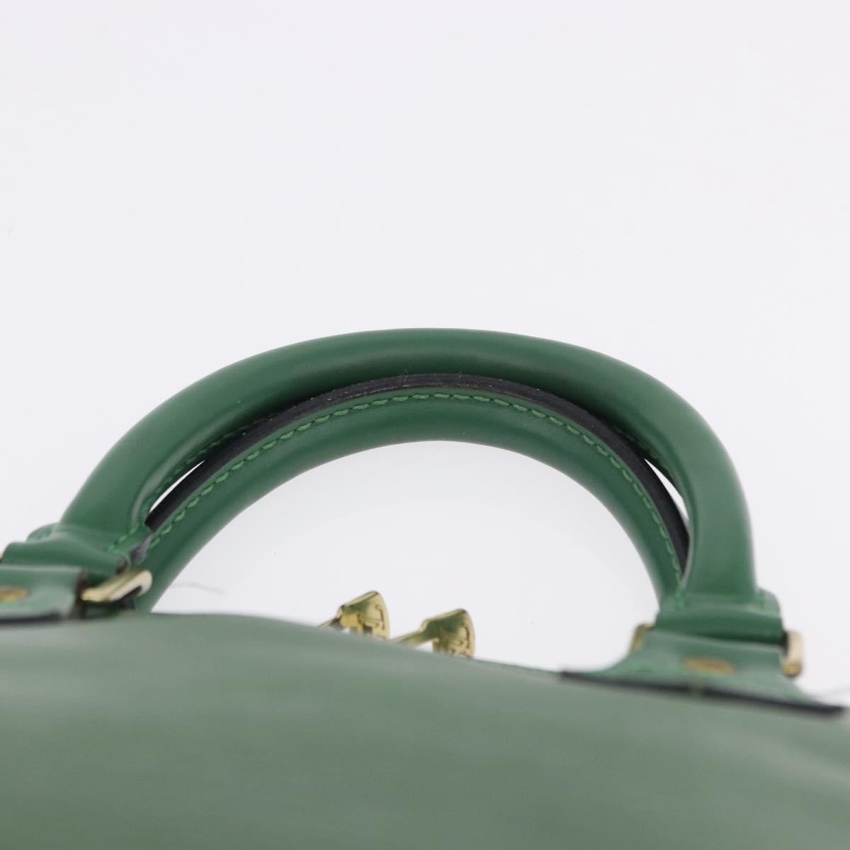 Louis Vuitton Alma Epi Green Leather Handbag (Pre-Owned)