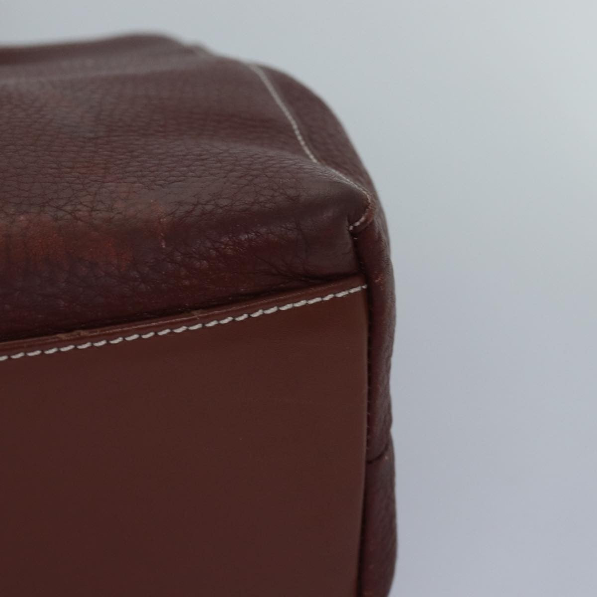 Burberry Vintage Leather Brown Leather Tote Bag Bag (Pre-Owned)