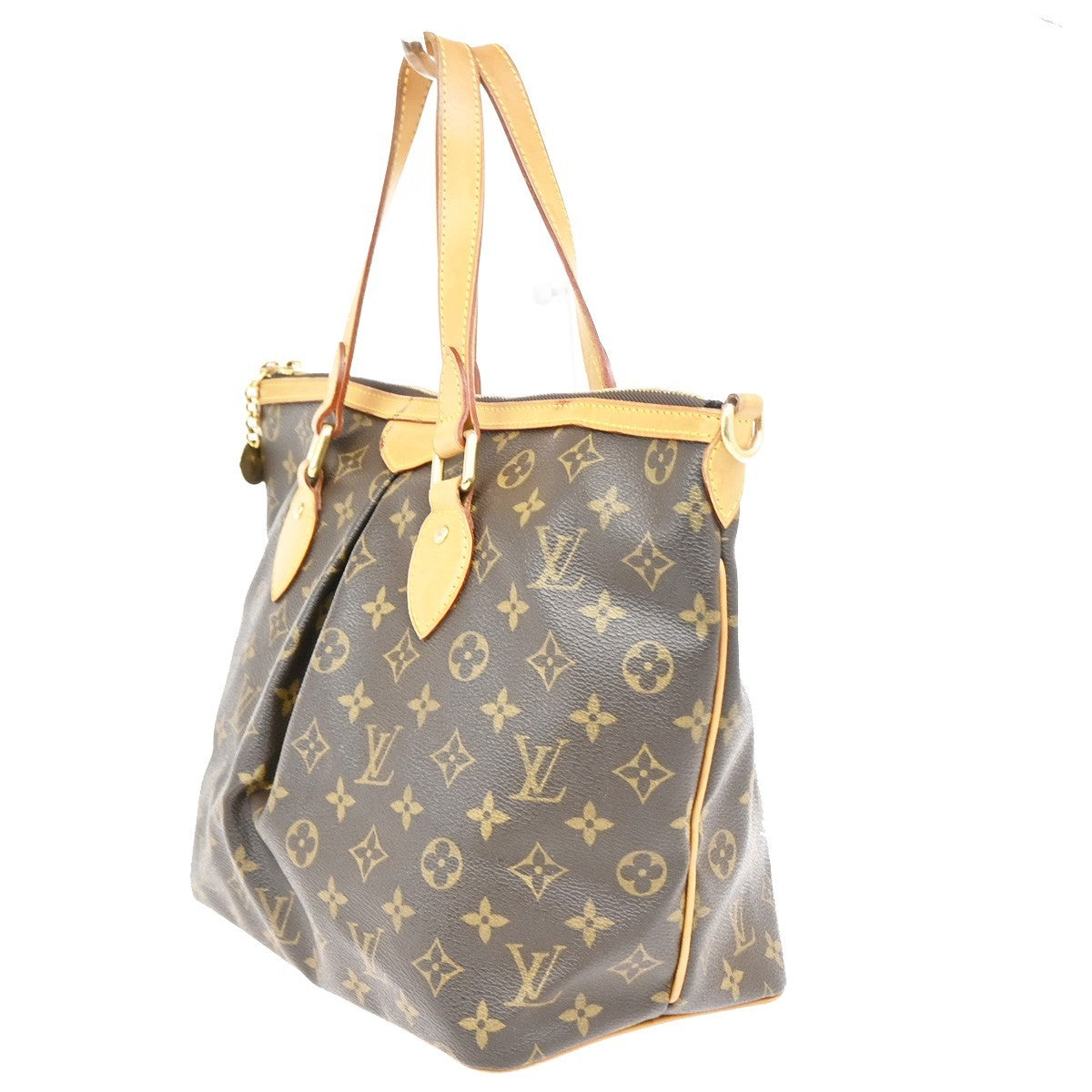 Louis Vuitton Palermo Monogram Canvas Brown Canvas Handbag (Pre-Owned)