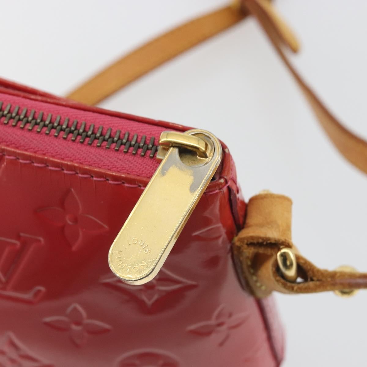 Louis Vuitton Minna Street Monogram Vernis Pink Patent_Leather Shoulder Bag Bag (Pre-Owned)