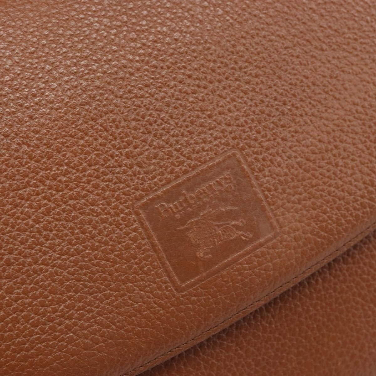 Burberry Vintage Leather Brown Leather Shoulder Bag Bag (Pre-Owned)