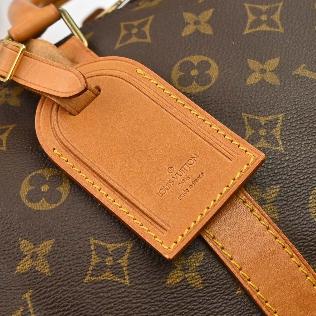 Louis Vuitton Keepall Monogram Canvas Brown Canvas Travel Bag Bag (Pre-Owned)
