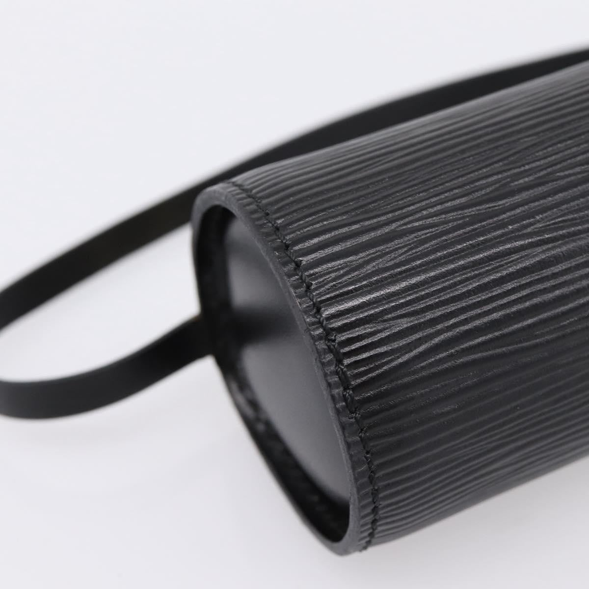 Louis Vuitton Soufflot Pochette Epi Leather Black Leather Clutche & Pouche Bag (Pre-Owned)