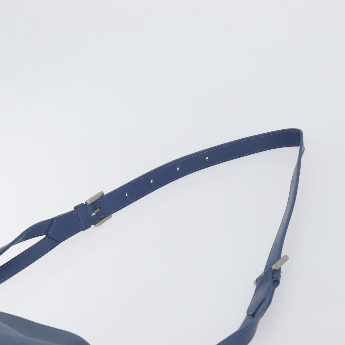 Louis Vuitton Mandara Epi Leather Blue Leather Shoulder Bag Bag (Pre-Owned)