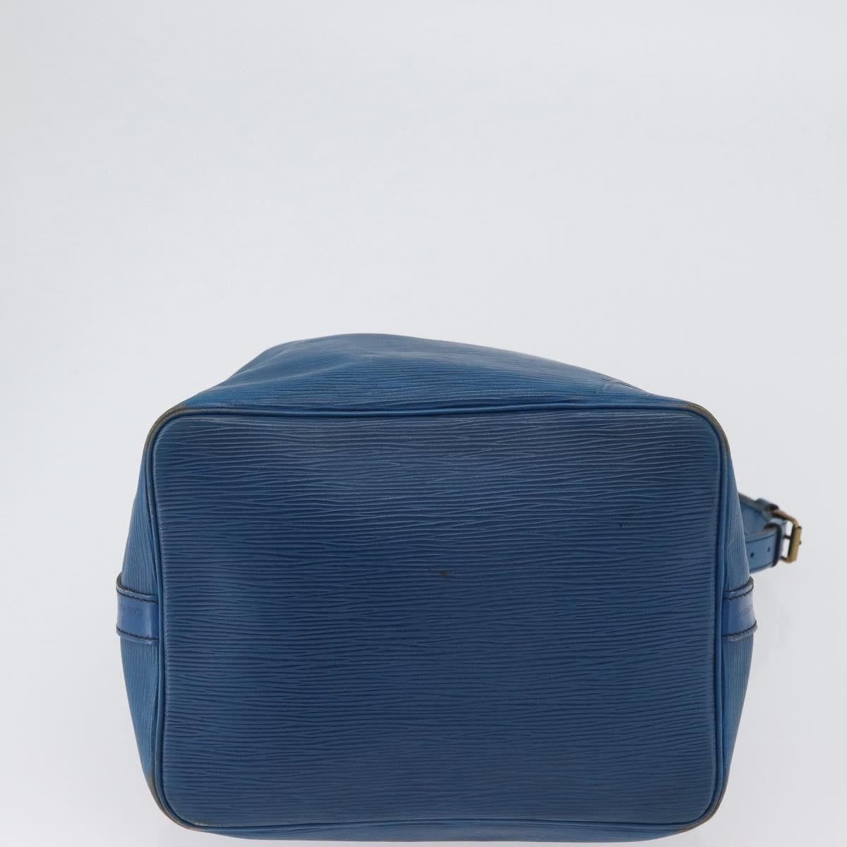 Louis Vuitton Petit Noe Nm Epi Leather Blue Leather Shoulder Bag Bag (Pre-Owned)