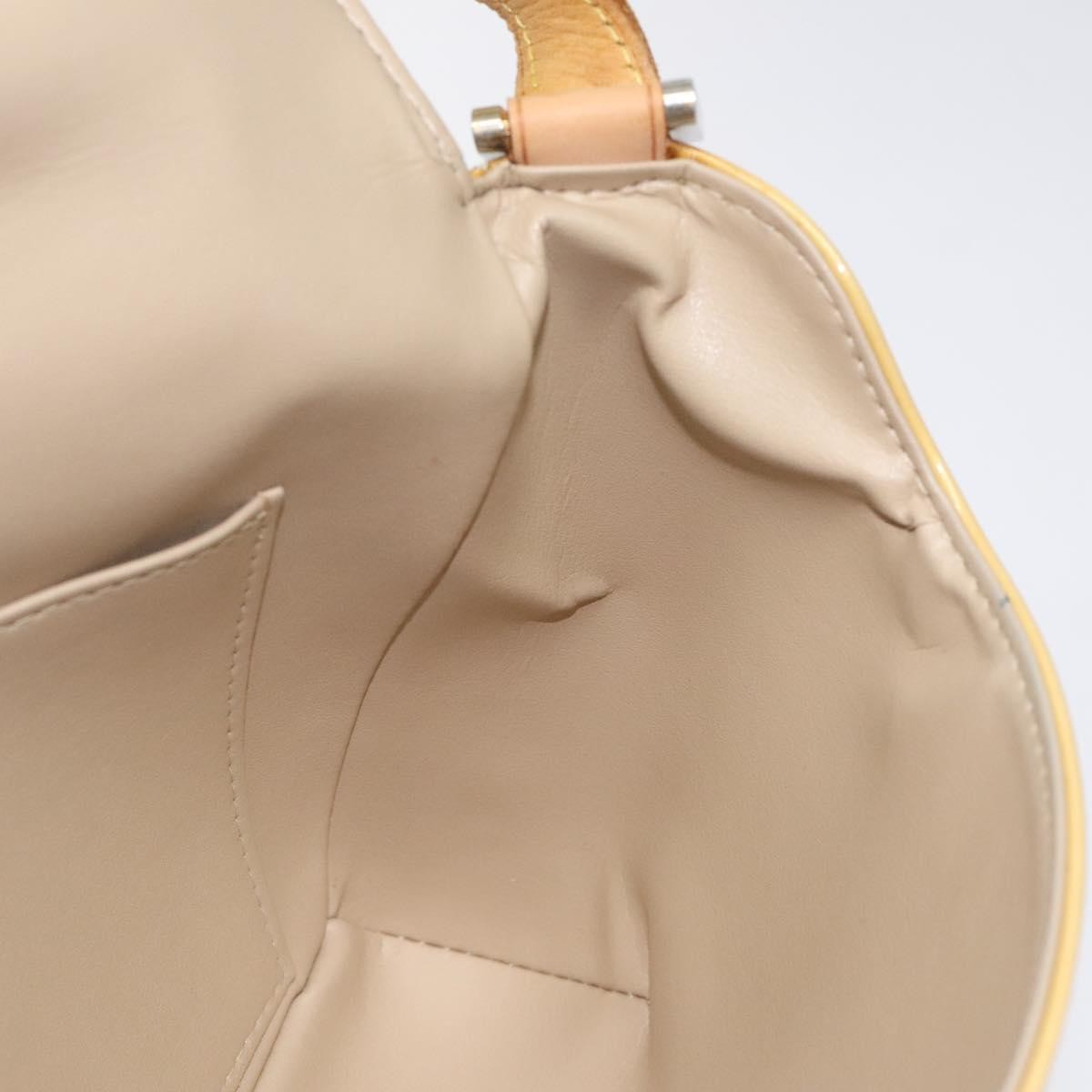 Louis Vuitton Thompson Street Monogram Vernis Beige Patent_Leather Shoulder Bag Bag (Pre-Owned)