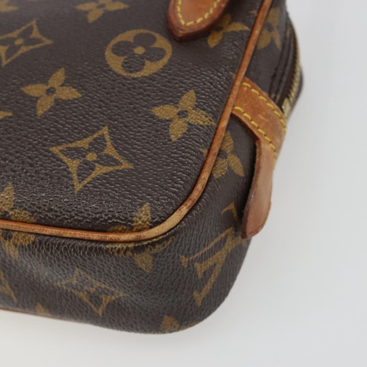 Louis Vuitton Pochette Marly Bandouliere Monogram Canvas Brown Canvas Shoulder Bag Bag (Pre-Owned)