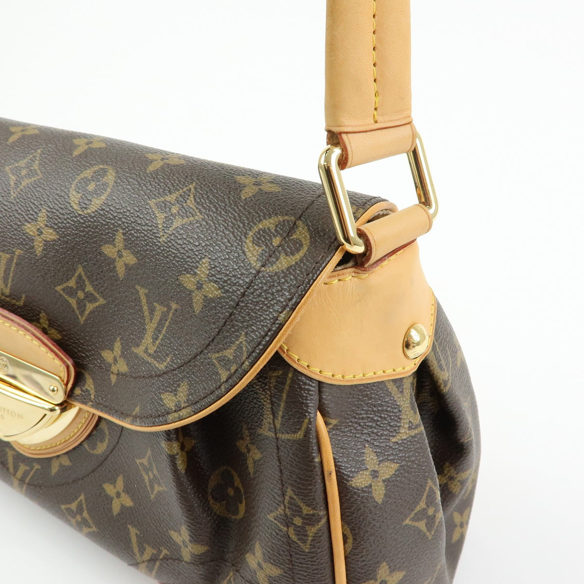 Louis Vuitton Beverly Monogram Canvas Brown Canvas Handbag (Pre-Owned)